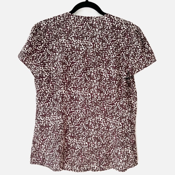 Ann Taylor Animal Print Blouse / Shirt size 10 - Picture 3 of 7